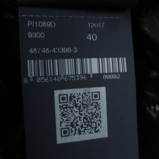 Herno Down jacket PI089D Outer: 100% nylon, Lining: 100% nylon, Part: 54% polyester, Part: 46% cotton, Filling: 90% down, 10% feather black Women 40 Used Authentic