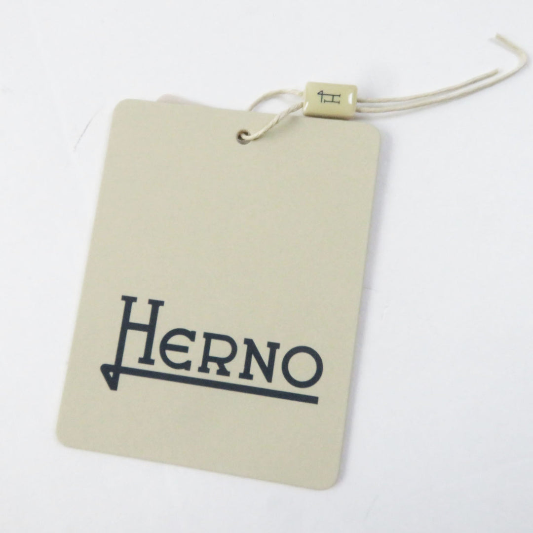 Herno Down jacket PI089D Outer: 100% nylon, Lining: 100% nylon, Part: 54% polyester, Part: 46% cotton, Filling: 90% down, 10% feather black Women 40 Used Authentic