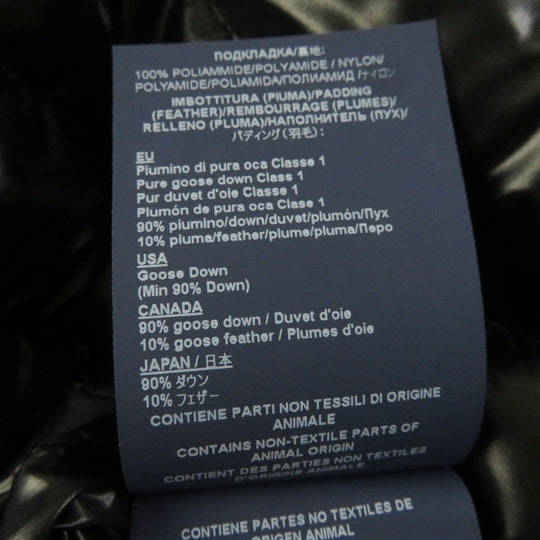 Herno Down jacket PI089D Outer: 100% nylon, Lining: 100% nylon, Part: 54% polyester, Part: 46% cotton, Filling: 90% down, 10% feather black Women 40 Used Authentic