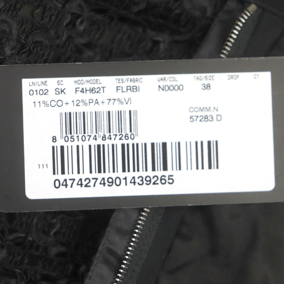 DOLCE&GABBANA setup Jacket Outer: 70% Viscose, 20% Cotton, 10% Nylon Jacket Inner: 87% Cupra, 13% Elastane Skirt Outer: 77% Rayon, 12% Nylon, 11% Cotton Skirt Inner: 87% Cupra, 13% Polyurethane Beige black Women 38 Used Authentic
