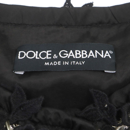 DOLCE&GABBANA setup Jacket Outer: 70% Viscose, 20% Cotton, 10% Nylon Jacket Inner: 87% Cupra, 13% Elastane Skirt Outer: 77% Rayon, 12% Nylon, 11% Cotton Skirt Inner: 87% Cupra, 13% Polyurethane Beige black Women 38 Used Authentic