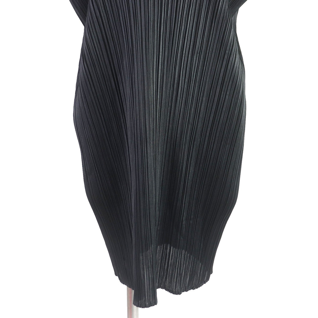PLEATS PLEASE dress PP91-JH225 Main: 100% polyester black Women 2 Used Authentic
