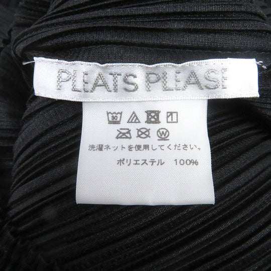 PLEATS PLEASE dress PP91-JH225 Main: 100% polyester black Women 2 Used Authentic