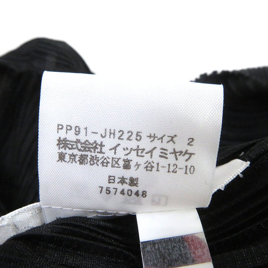 PLEATS PLEASE dress PP91-JH225 Main: 100% polyester black Women 2 Used Authentic