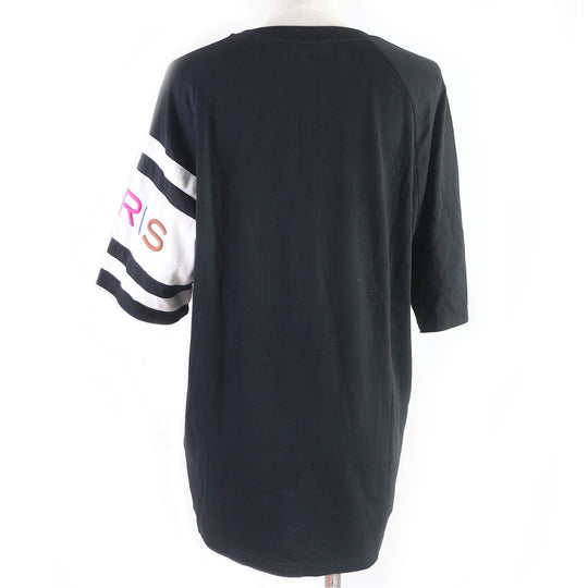 GIVENCHY Short sleeve T-shirt BW706V3Z1X Main: 100% cotton, Part: 97% cotton, Part: 3% polyurethane, Part: 96% polyester, 4% ceramic black Women S Used Authentic