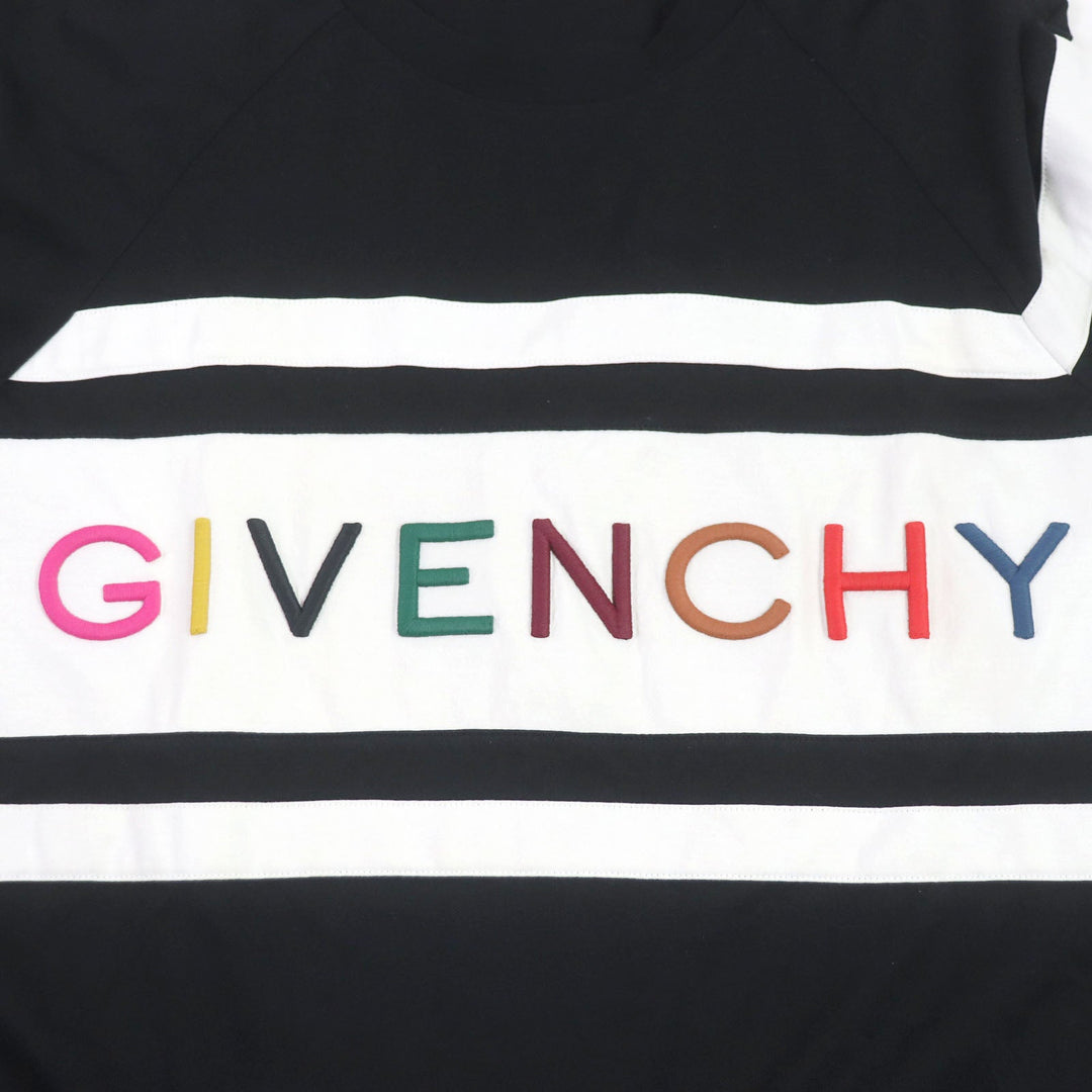GIVENCHY Short sleeve T-shirt BW706V3Z1X Main: 100% cotton, Part: 97% cotton, Part: 3% polyurethane, Part: 96% polyester, 4% ceramic black Women S Used Authentic