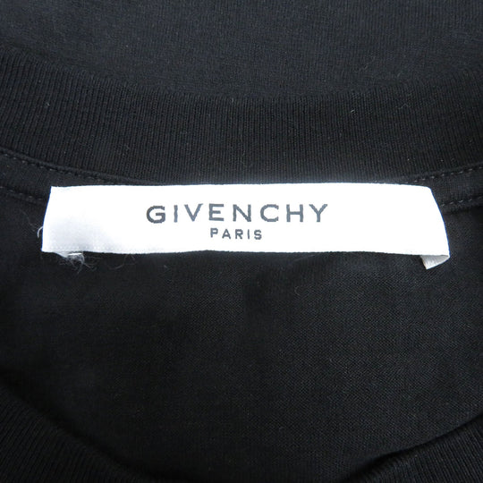 GIVENCHY Short sleeve T-shirt BW706V3Z1X Main: 100% cotton, Part: 97% cotton, Part: 3% polyurethane, Part: 96% polyester, 4% ceramic black Women S Used Authentic