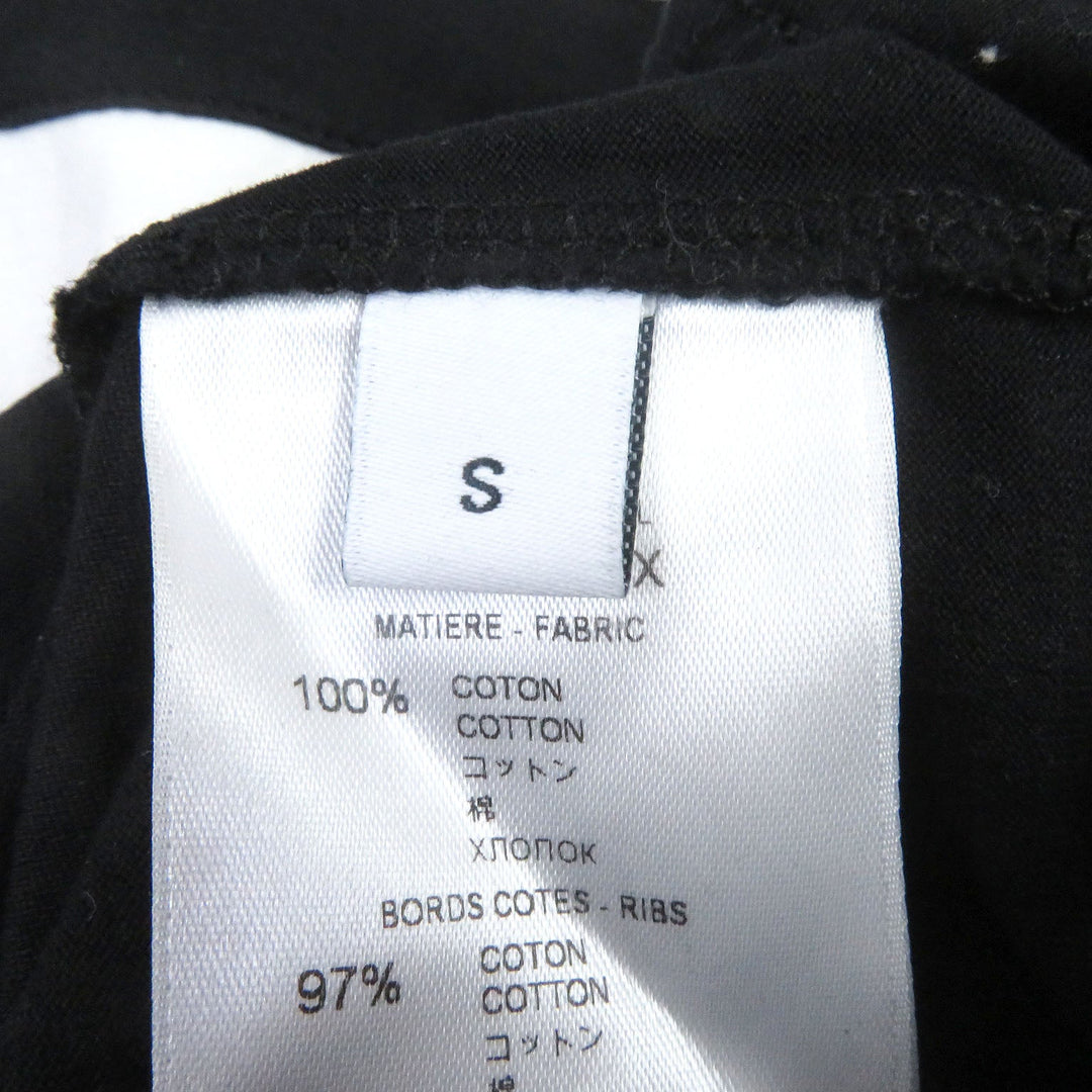 GIVENCHY Short sleeve T-shirt BW706V3Z1X Main: 100% cotton, Part: 97% cotton, Part: 3% polyurethane, Part: 96% polyester, 4% ceramic black Women S Used Authentic