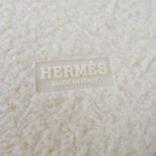 HERMES short boots Beauveroy/Calfskin Beige Palomino Emisfer Women 35 Used Authentic