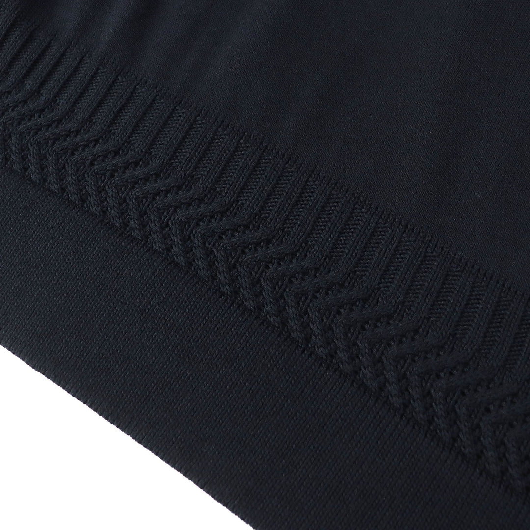 HERMES one piece Main: 55% silk, Main: 45% cotton black Women 38 Used Authentic