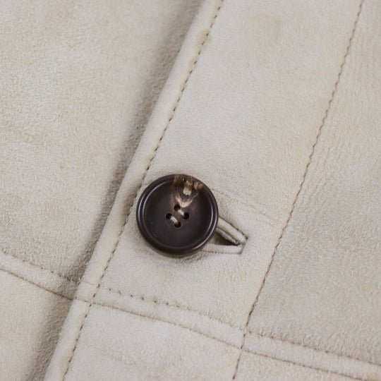 GUCCI Mouton coat 148233 Main: Mouton beige mens 44 Used Authentic