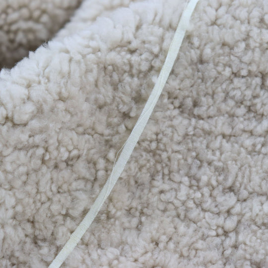 GUCCI Mouton coat 148233 Main: Mouton beige mens 44 Used Authentic