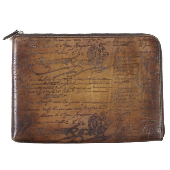 Berluti Clutch bag Main: Leather Brown NINO GM Nino GM mens Used Authentic