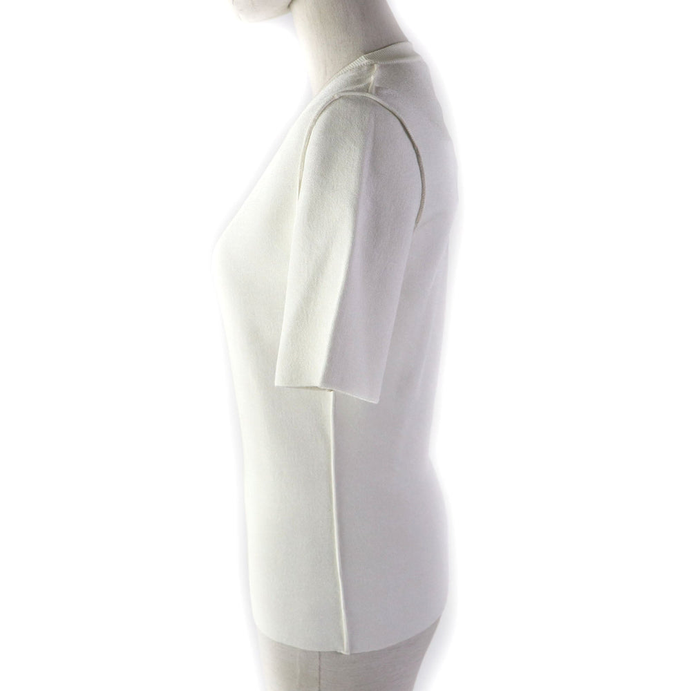 FENDI knit FZX811 Main: 79% rayon, Main: 16% polyester, Main: 5% nylon white Women 38 Used Authentic
