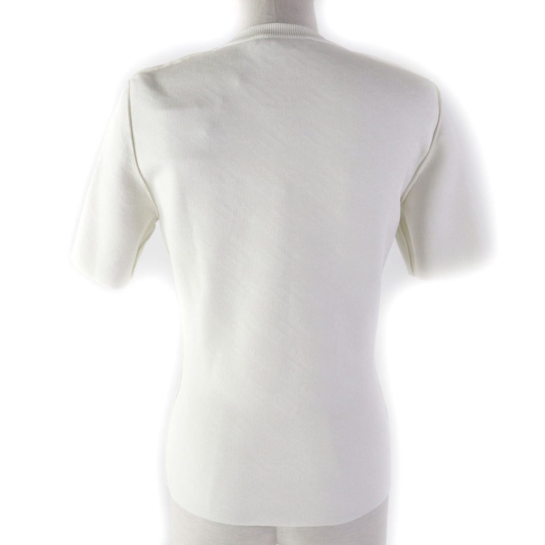 FENDI knit FZX811 Main: 79% rayon, Main: 16% polyester, Main: 5% nylon white Women 38 Used Authentic