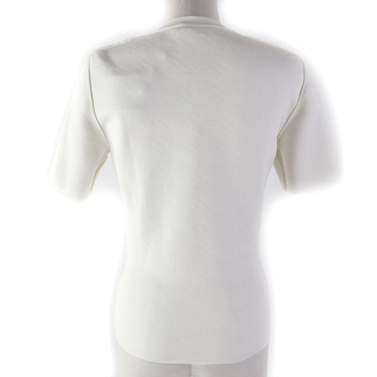 FENDI knit FZX811 Main: 79% rayon, Main: 16% polyester, Main: 5% nylon white Women 38 Used Authentic
