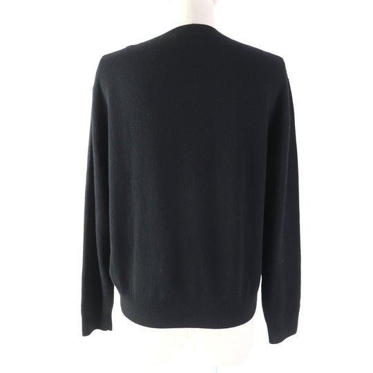 MONCLER sweater Main: 100% wool black Women XS Used Authentic