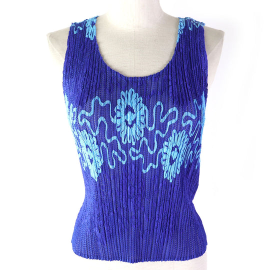 PLEATS PLEASE Cut PP06-JK901 Main: 100% polyester Blue type Women 3 Used Authentic