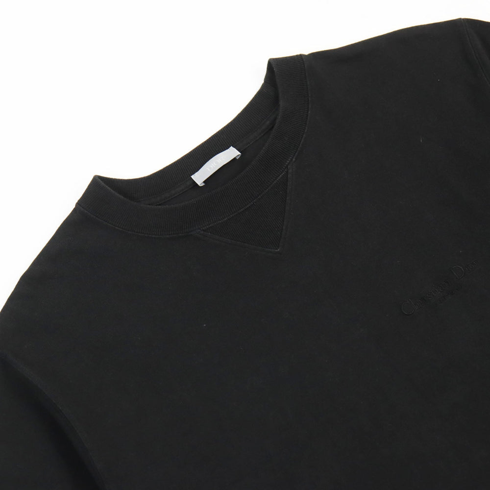 Dior HOMME Short sleeve T-shirt 313J696CO554 Main: 100% cotton, Part: 100% cotton black mens M Used Authentic