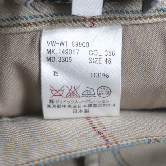 Vivienne WestwoodMAN setup Outer material: 100% wool, lining (body): cupra, lining (sleeves): polyester beige mens 46 Used Authentic