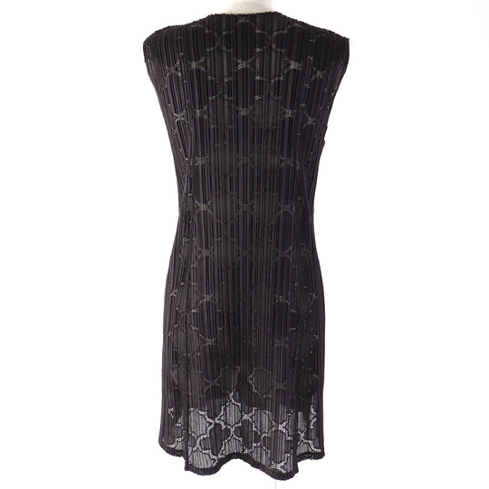PLEATS PLEASE Tunic PP81-JT623 Main: 100% polyester Dark brown Women 3 Used Authentic