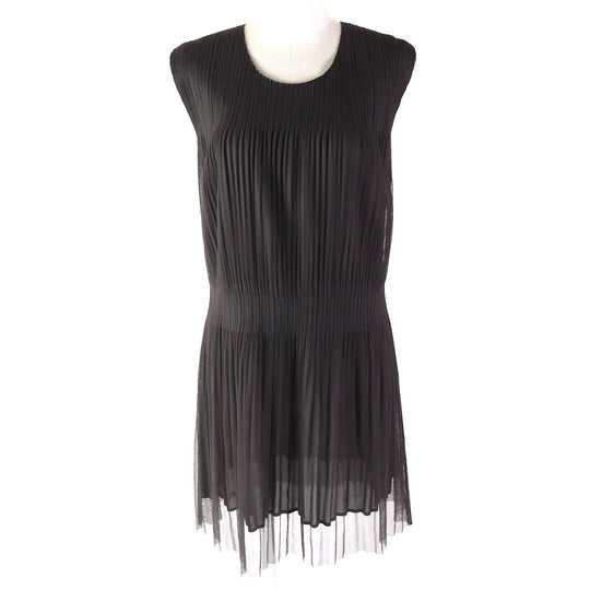 PLEATS PLEASE one piece PP31-JT713 Main: 100% polyester Dark brown Women 3 Used Authentic