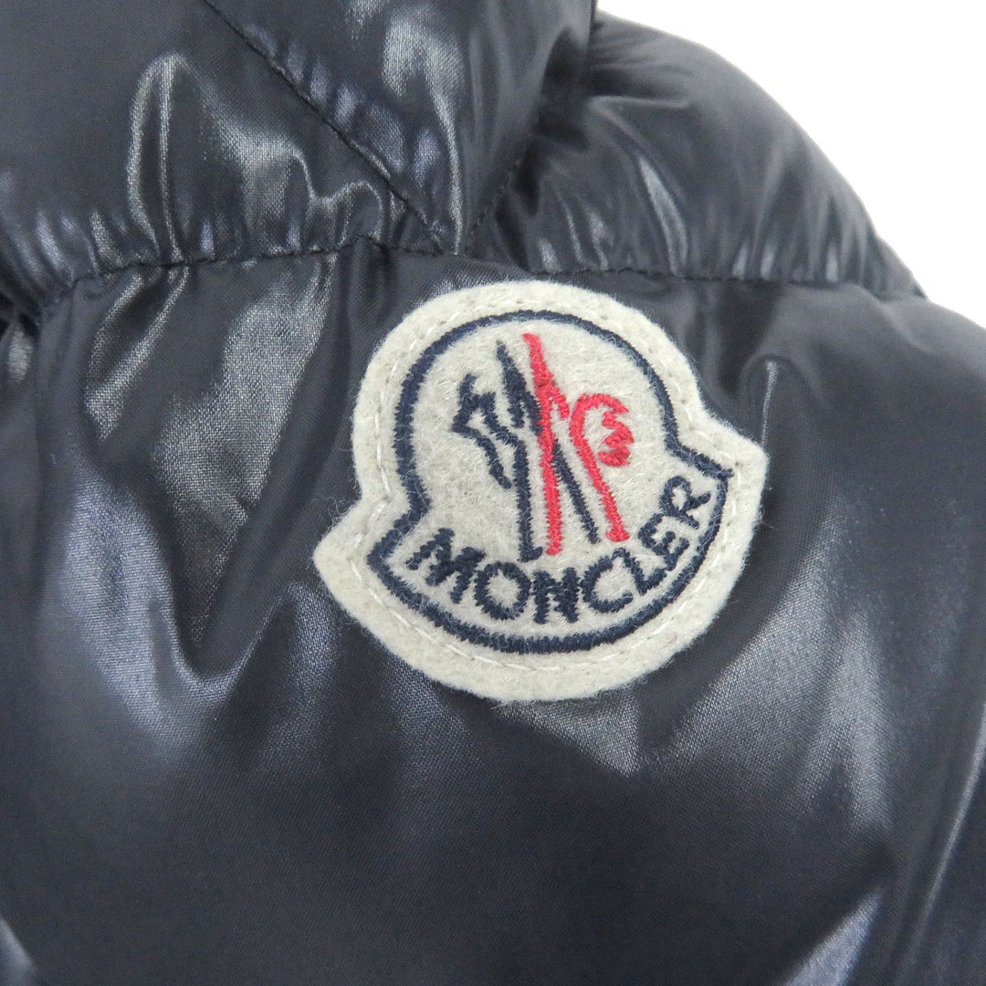 MONCLER Down jacket Main: 100% nylon, Part: 100% polyester, Filling: 90% down, Filling: 10% feather Navy ALBERIC mens zero size Used Authentic