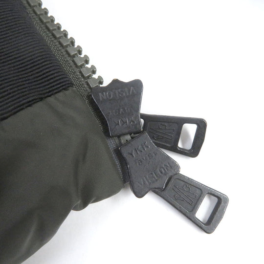 MONCLER Down jacket Main: 100% nylon, Filling: 90% down, Filling: 10% feather, Part: 85% polyester, Part: 15% cotton khaki MONTCLA mens 1 Used Authentic