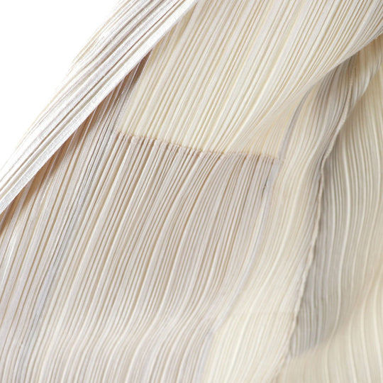 PLEATS PLEASE cardigan PP13-JA201 Main: 100% polyester beige Women 3 Used Authentic