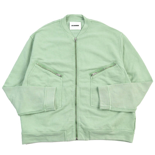 JIL SANDER Bomber jacket JSMU707003MU249208A21 Main: 100% cotton green BOMBER mens M Used Authentic