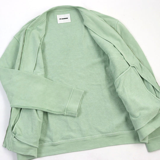 JIL SANDER Bomber jacket JSMU707003MU249208A21 Main: 100% cotton green BOMBER mens M Used Authentic
