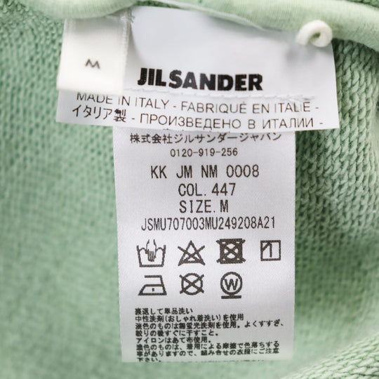 JIL SANDER Bomber jacket JSMU707003MU249208A21 Main: 100% cotton green BOMBER mens M Used Authentic