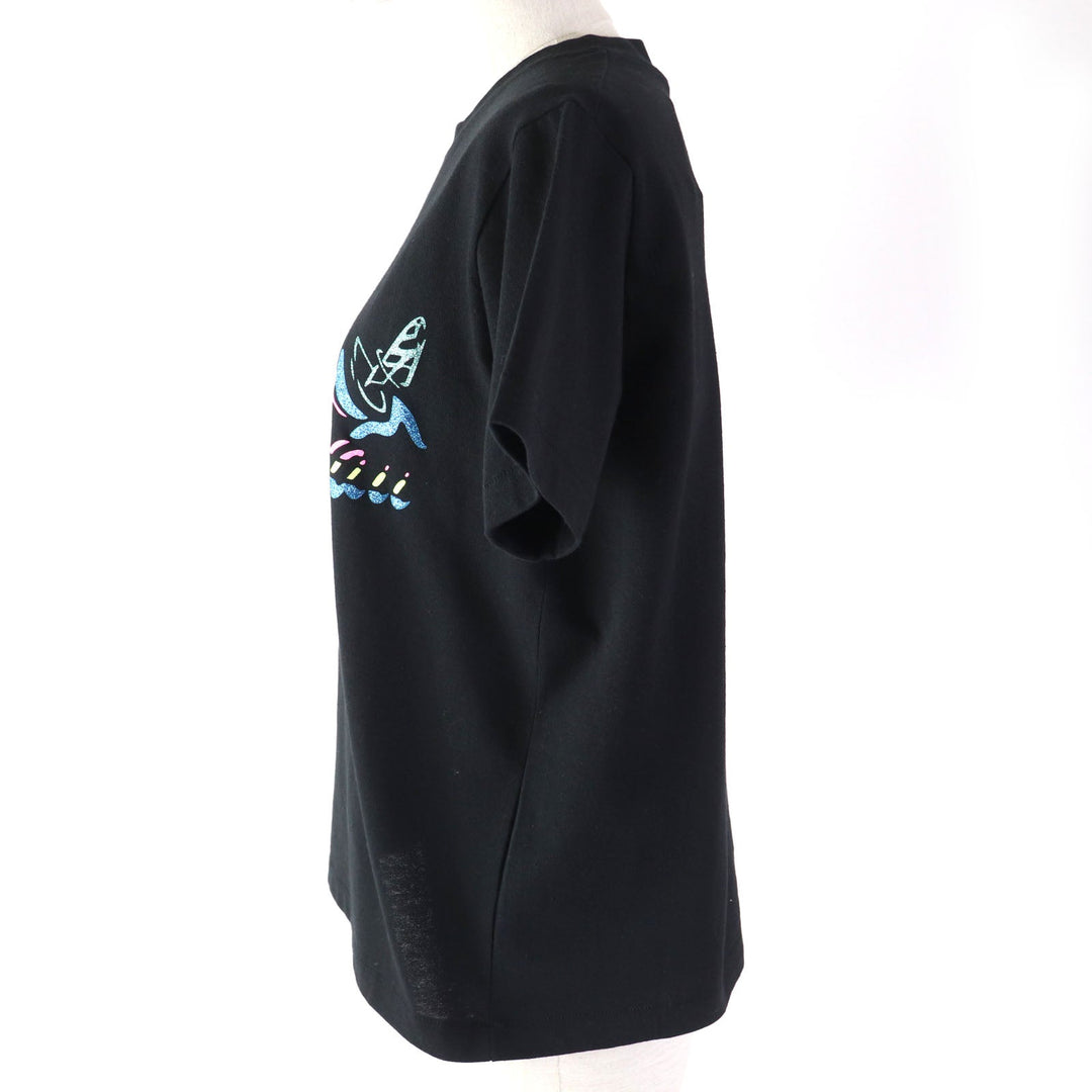 GUCCI Short sleeve T-shirt 580762 Main: 100% cotton black Women XS Used Authentic