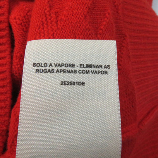 HERMES one piece 2E2501DE Main: 100% wool, part: 95% wool, part: 5% nylon Orange Women S Used Authentic