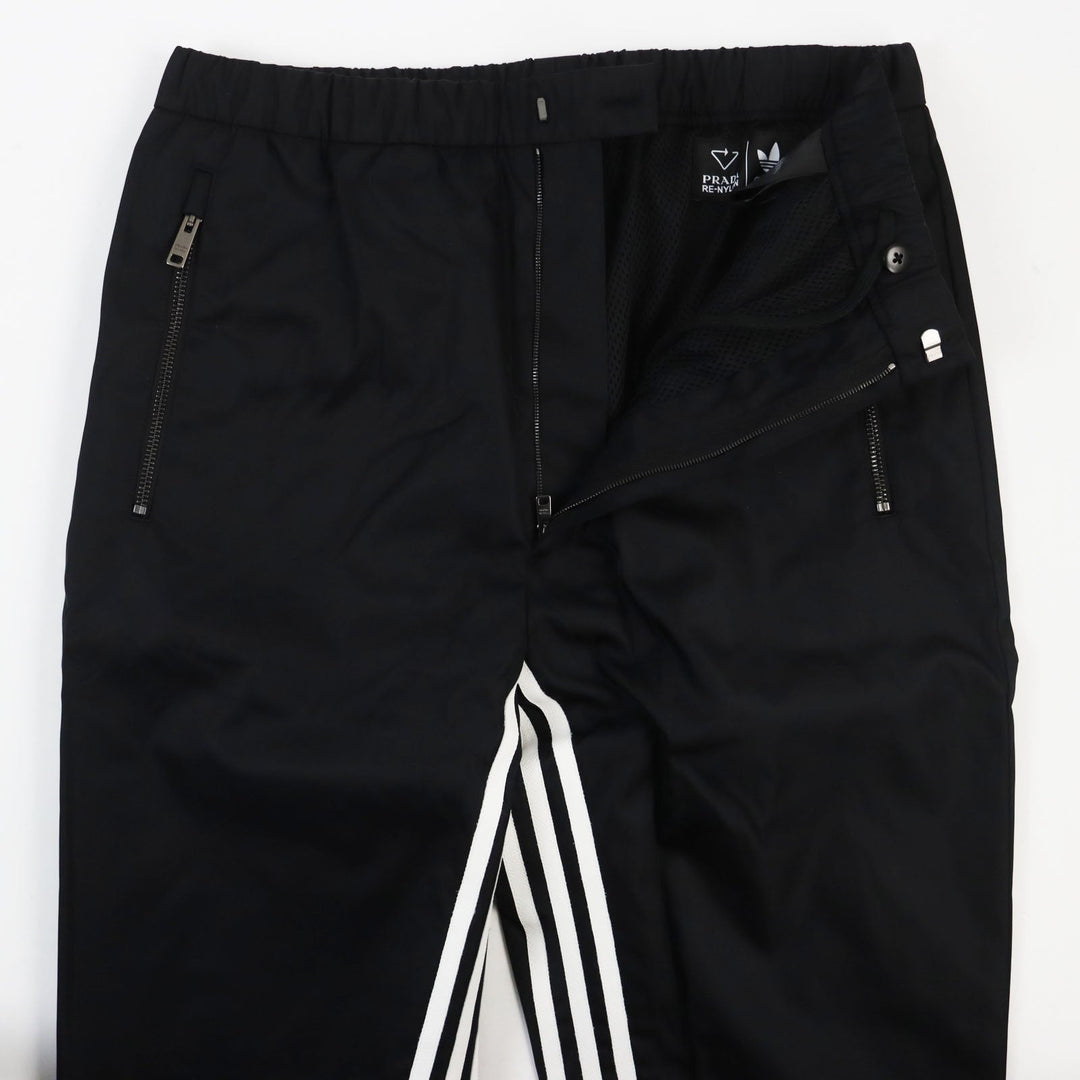PRADA Pants SPH55 Outer: 100% recycled polyamide, Lining: 100% polyester, Partially: cowhide black Re Bylon triangle logo track pants mens M Used Authentic