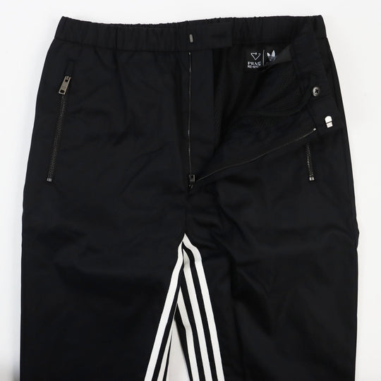 PRADA Pants SPH55 Outer: 100% recycled polyamide, Lining: 100% polyester, Partially: cowhide black Re Bylon triangle logo track pants mens M Used Authentic