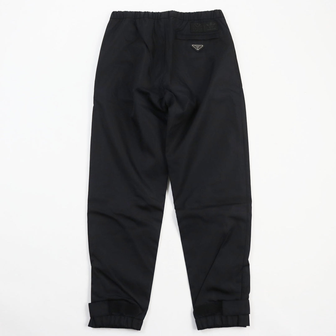 PRADA Pants SPH55 Outer: 100% recycled polyamide, Lining: 100% polyester, Partially: cowhide black Re Bylon triangle logo track pants mens M Used Authentic
