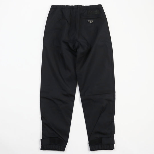 PRADA Pants SPH55 Outer: 100% recycled polyamide, Lining: 100% polyester, Partially: cowhide black Re Bylon triangle logo track pants mens M Used Authentic