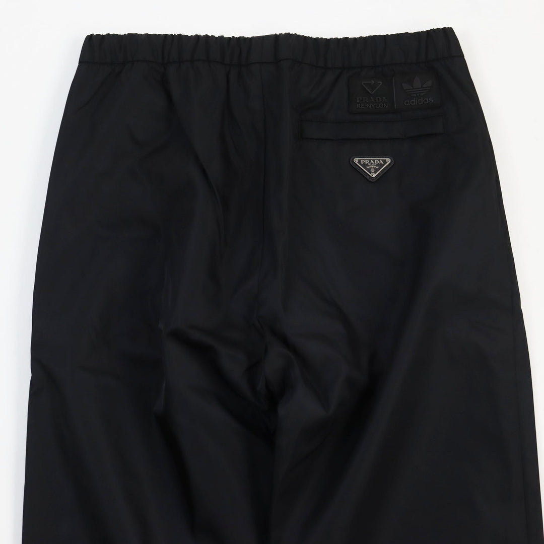 PRADA Pants SPH55 Outer: 100% recycled polyamide, Lining: 100% polyester, Partially: cowhide black Re Bylon triangle logo track pants mens M Used Authentic