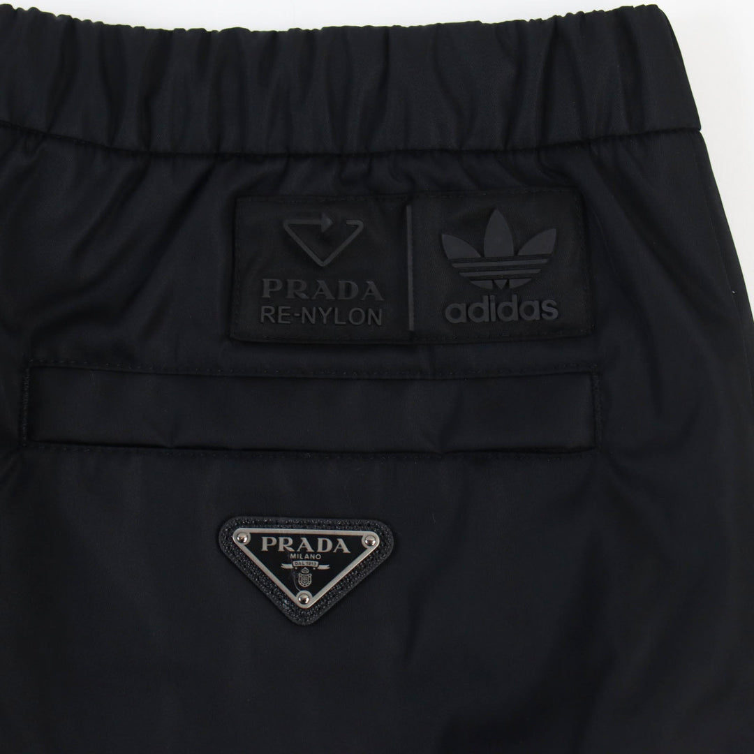PRADA Pants SPH55 Outer: 100% recycled polyamide, Lining: 100% polyester, Partially: cowhide black Re Bylon triangle logo track pants mens M Used Authentic