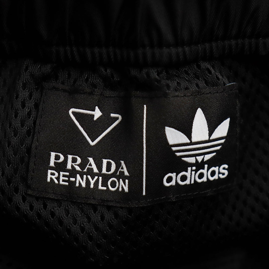 PRADA Pants SPH55 Outer: 100% recycled polyamide, Lining: 100% polyester, Partially: cowhide black Re Bylon triangle logo track pants mens M Used Authentic