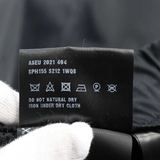 PRADA Pants SPH55 Outer: 100% recycled polyamide, Lining: 100% polyester, Partially: cowhide black Re Bylon triangle logo track pants mens M Used Authentic
