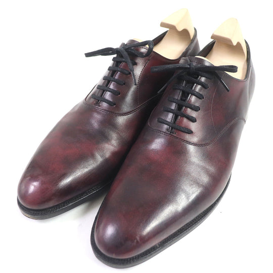John Lobb Dress shoes Museum calf Burgundy SEATON mens 9 Used Authentic