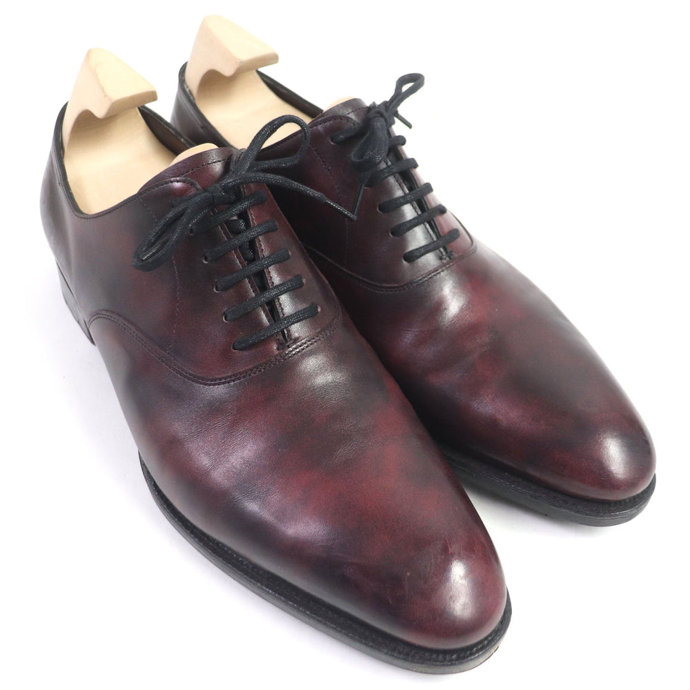 John Lobb Dress shoes Museum calf Burgundy SEATON mens 9 Used Authentic