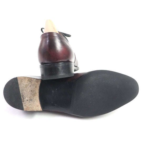 John Lobb Dress shoes Museum calf Burgundy SEATON mens 9 Used Authentic
