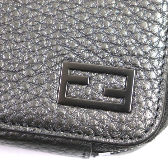 FENDI Shoulder Bag 7M0344 Main: Leather Graphite, GRAPHITE/RUBLS Mini camera bag mens Used Authentic
