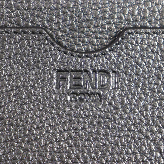FENDI Shoulder Bag 7M0344 Main: Leather Graphite, GRAPHITE/RUBLS Mini camera bag mens Used Authentic