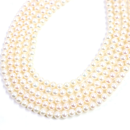 TIFFANY&Co. Necklace Part: SV925, Freshwater Pearl White Silver Paloma Picasso Women Used Authentic