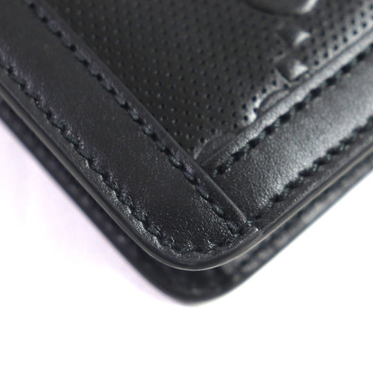 GUCCI Clutch bag 646449 Main: Leather black mens Used Authentic