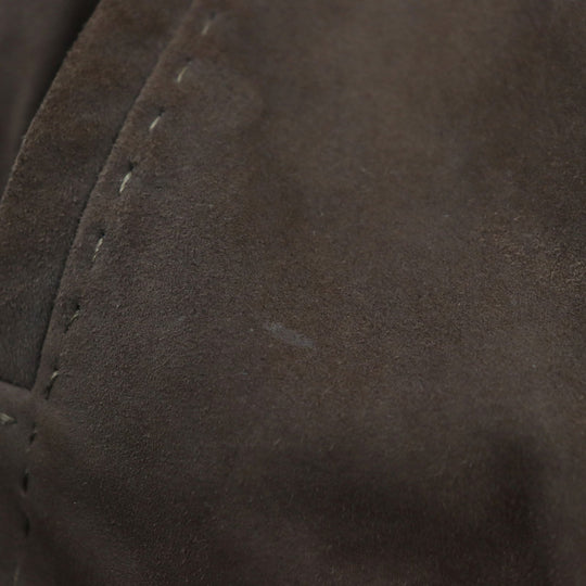 Brioni Blouson cashmere, suede Brown mens XXL Used Authentic